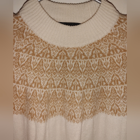 Saks Fifth Avenue Fair Isle Cashmere Sweater Sz.S - Picture 7 of 12